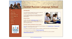 Desktop Screenshot of centralrussianschool.co.uk