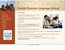 Tablet Screenshot of centralrussianschool.co.uk